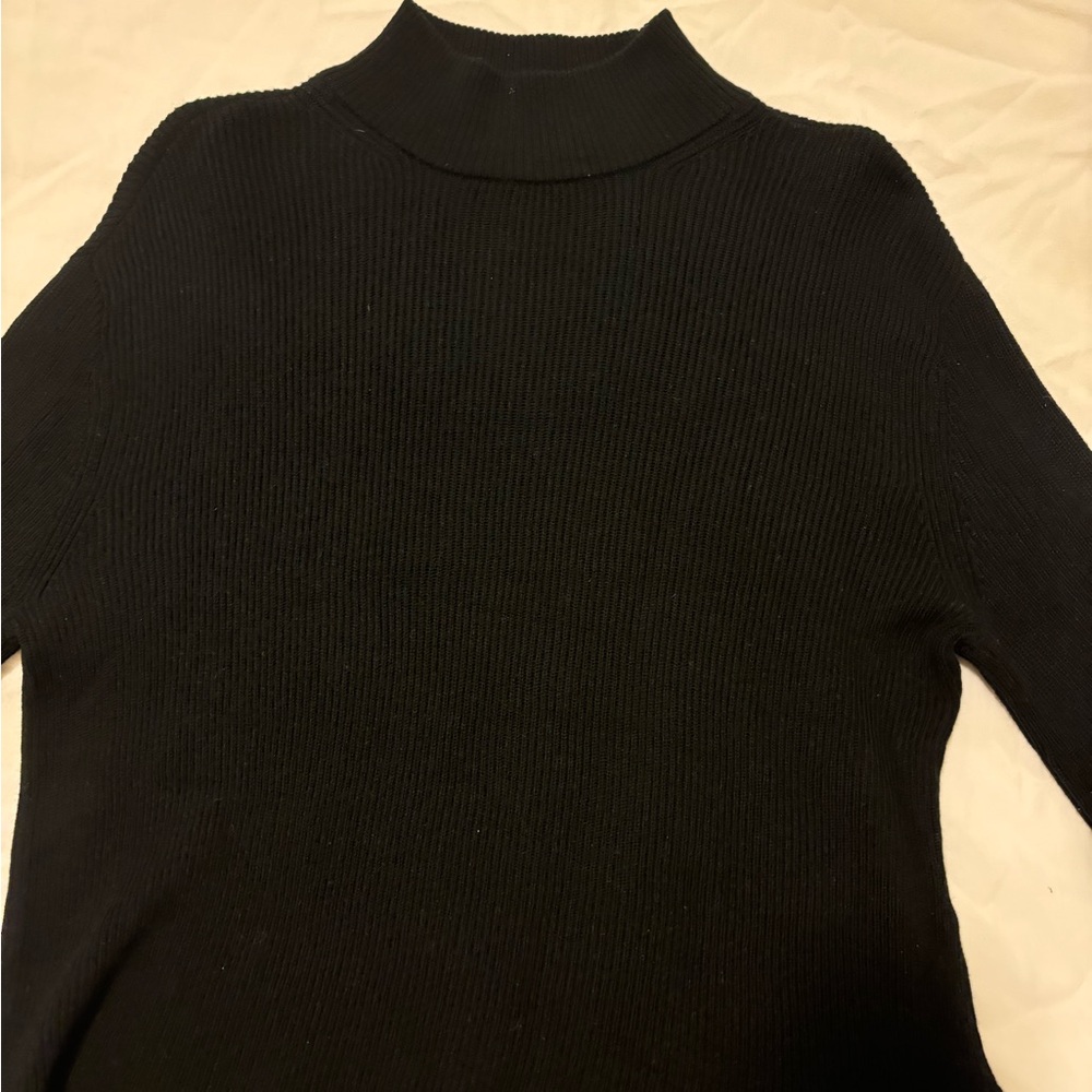 100% Merino Wool Mock Neck